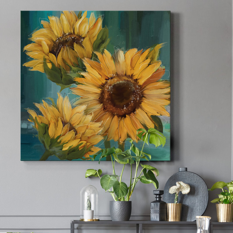 Bright, Bold and Charming Sunflower Wall Decorations Home Wall Art Decor